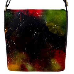 Color Splashes Flap Closure Messenger Bag (s) by goljakoff