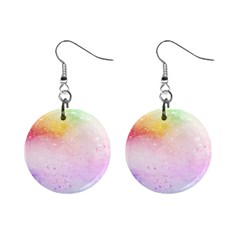 Rainbow Splashes Mini Button Earrings by goljakoff