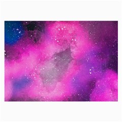 Purple Space Large Glasses Cloth (2 Sides) by goljakoff