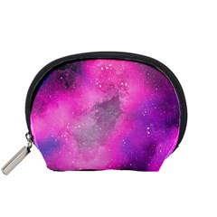 Purple Space Accessory Pouch (small) by goljakoff