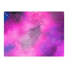 Purple Space Double Sided Flano Blanket (mini)  by goljakoff