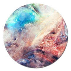 Galaxy Paint Magnet 5  (round) by goljakoff