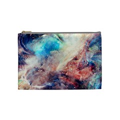 Galaxy Paint Cosmetic Bag (medium) by goljakoff