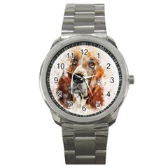 Dog Sport Metal Watch by goljakoff