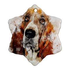 Dog Ornament (snowflake) by goljakoff