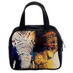 Elephant mandala Classic Handbag (Two Sides) Front