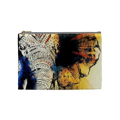 Elephant Mandala Cosmetic Bag (medium)
