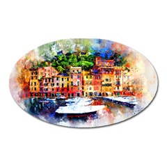 Boat Oval Magnet by goljakoff