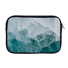 Blue Green Waves Apple Macbook Pro 17  Zipper Case by goljakoff