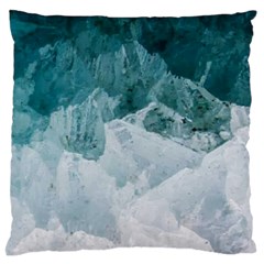 Blue Waves Standard Flano Cushion Case (two Sides) by goljakoff