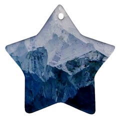 Blue Mountain Ornament (star) by goljakoff