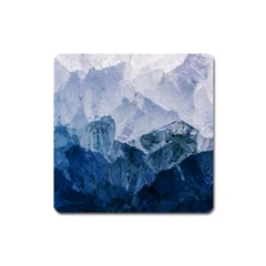 Blue Mountain Square Magnet by goljakoff