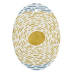 Sunshine Ornament (oval) by goljakoff