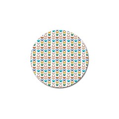 Butterfly Digital Paper Lace Golf Ball Marker (10 Pack)