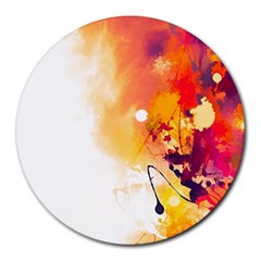 Autumn Round Mousepads by goljakoff