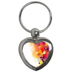 Autumn Key Chain (heart) by goljakoff