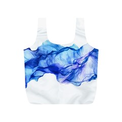 Blue Smoke Full Print Recycle Bag (s) by goljakoff