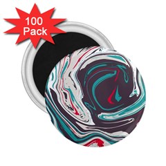 Vector Vivid Marble Pattern 1 2 25  Magnets (100 Pack)  by goljakoff