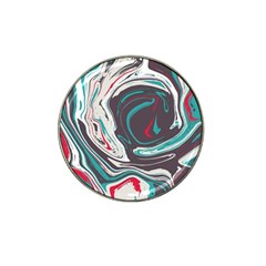 Vector Vivid Marble Pattern 1 Hat Clip Ball Marker by goljakoff