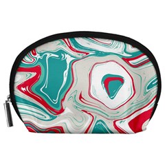 Vivid Marble Pattern Accessory Pouch (large) by goljakoff