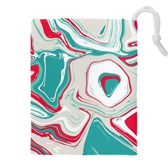 Vivid Marble Pattern Drawstring Pouch (5xl) by goljakoff