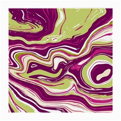 Purple Vivid Marble Pattern Medium Glasses Cloth (2 Sides) by goljakoff