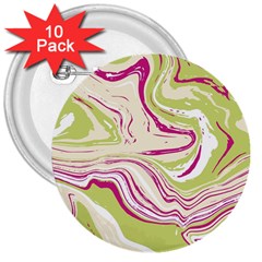 Vector Vivid Marble Pattern 6 3  Buttons (10 Pack)  by goljakoff