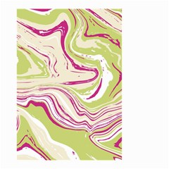 Vector Vivid Marble Pattern 6 Small Garden Flag (two Sides) by goljakoff