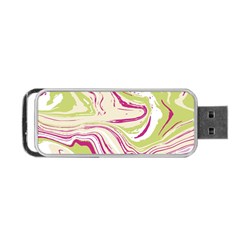 Vector Vivid Marble Pattern 6 Portable Usb Flash (one Side) by goljakoff
