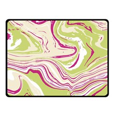 Vector Vivid Marble Pattern 6 Double Sided Fleece Blanket (small)  by goljakoff