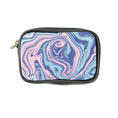 Blue Vivid Marble Pattern 10 Coin Purse by goljakoff
