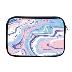 Rose And Blue Vivid Marble Pattern 11 Apple Macbook Pro 17  Zipper Case by goljakoff