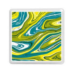 Vector Vivid Marble Pattern 13 Memory Card Reader (square) by goljakoff