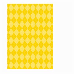 Yellow Diamonds Large Garden Flag (two Sides) by ArtsyWishy