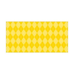 Yellow Diamonds Yoga Headband by ArtsyWishy