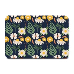 Flower Grey Pattern Floral Plate Mats