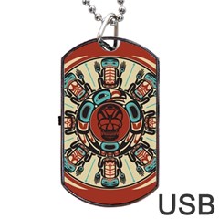 Grateful-dead-pacific-northwest-cover Dog Tag Usb Flash (one Side) by Sapixe