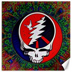 Grateful Dead - Canvas 12  X 12  by Sapixe