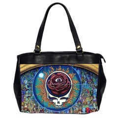 Grateful-dead-ahead-of-their-time Oversize Office Handbag (2 Sides)