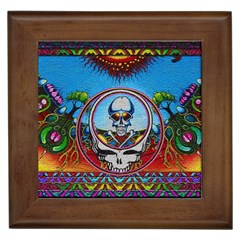 Grateful Dead Wallpapers Framed Tile