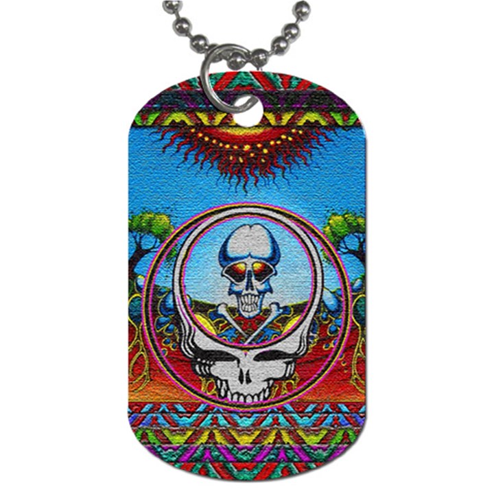 Grateful Dead Wallpapers Dog Tag (One Side)