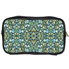 Stones Ornament Mosaic Print Pattern Toiletries Bag (two Sides) by dflcprintsclothing