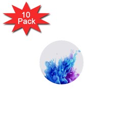 Abstract smoke 1  Mini Buttons (10 pack) 