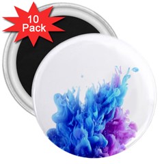 Abstract smoke 3  Magnets (10 pack) 