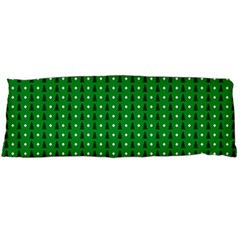 Green Christmas Tree Pattern Background Body Pillow Case (dakimakura) by Amaryn4rt