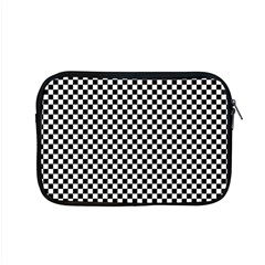 Black And White Checkerboard Background Board Checker Apple Macbook Pro 15  Zipper Case by Amaryn4rt