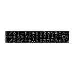 Alchemical Symbols - Collected Inverted Flano Scarf (Mini) Front