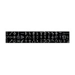 Alchemical Symbols - Collected Inverted Flano Scarf (Mini) Back