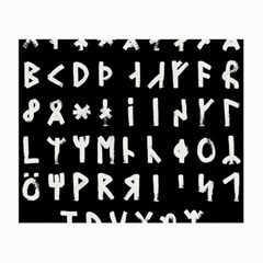 Complete Dalecarlian Rune Set Inverted Small Glasses Cloth (2 Sides) by WetdryvacsLair