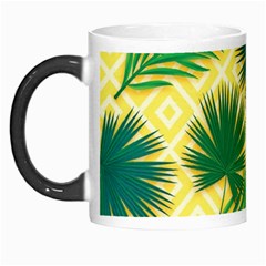 Yellow Tropical Pattern Morph Mugs by designsbymallika